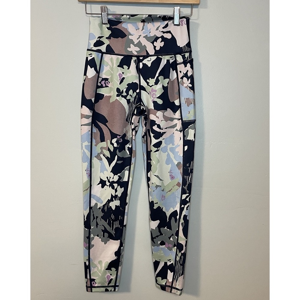 Sweaty Betty Pants Womens 6‎ Multicolor Super Sculpt 7/8 Length Legging Stretch